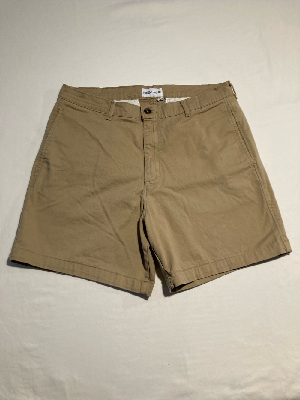 Saddlebred Khaki Men’s Cotton Shorts 36W